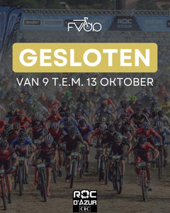 Gesloten 9 t.e.m. 13 oktober ROC D'AZUR
