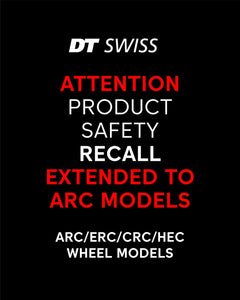 DT SWISS terugroepactie !