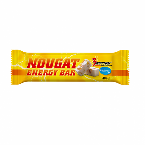 3 ACTION Nougat Energy Bar