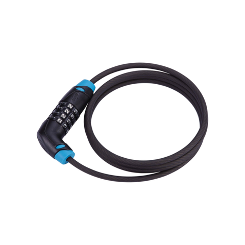 BBB BBL-35 fietsslot CodeSafe coil cable zwart 6mmx150cm