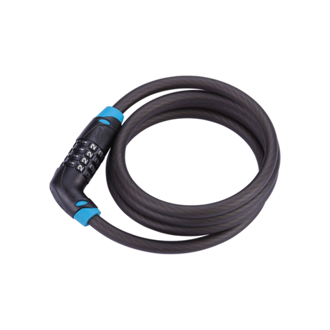 BBB BBL-35 fietsslot CodeSafe coil cable zwart 10mmx150cm